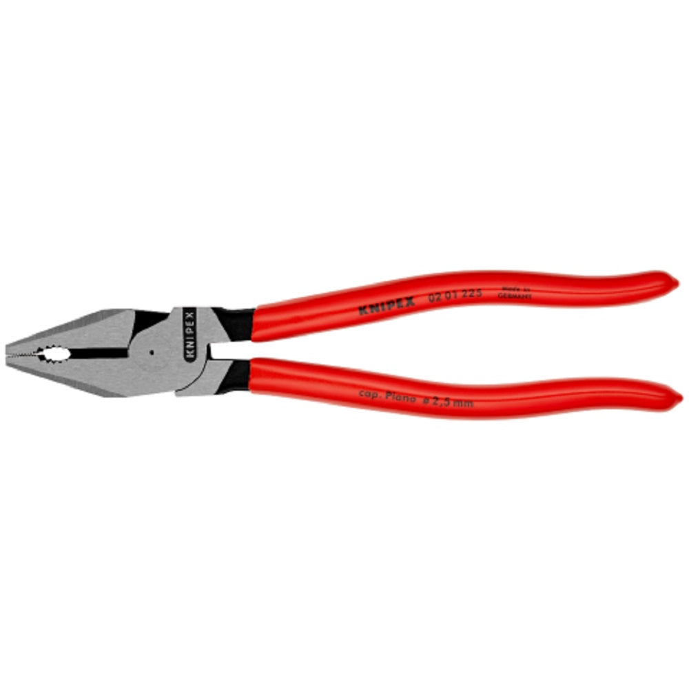 Combination Pliers 00201225. Side view showing jaws closed.