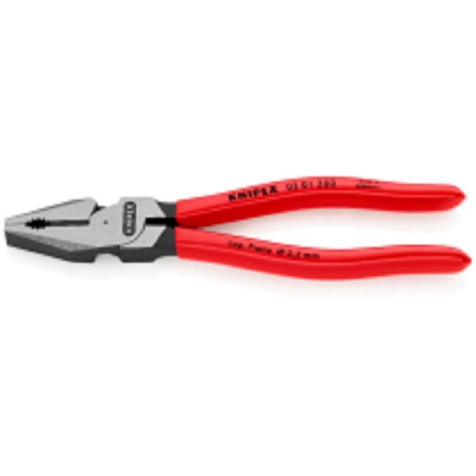 Knipex Combination Pliers. View looking down on pliers 0201200.