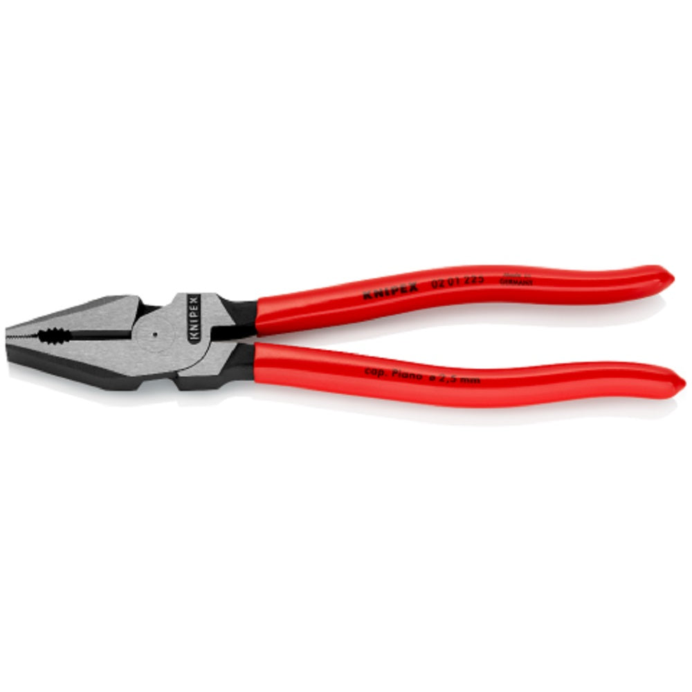 Combination Pliers 00201225. Angled side view showing jaws closed.