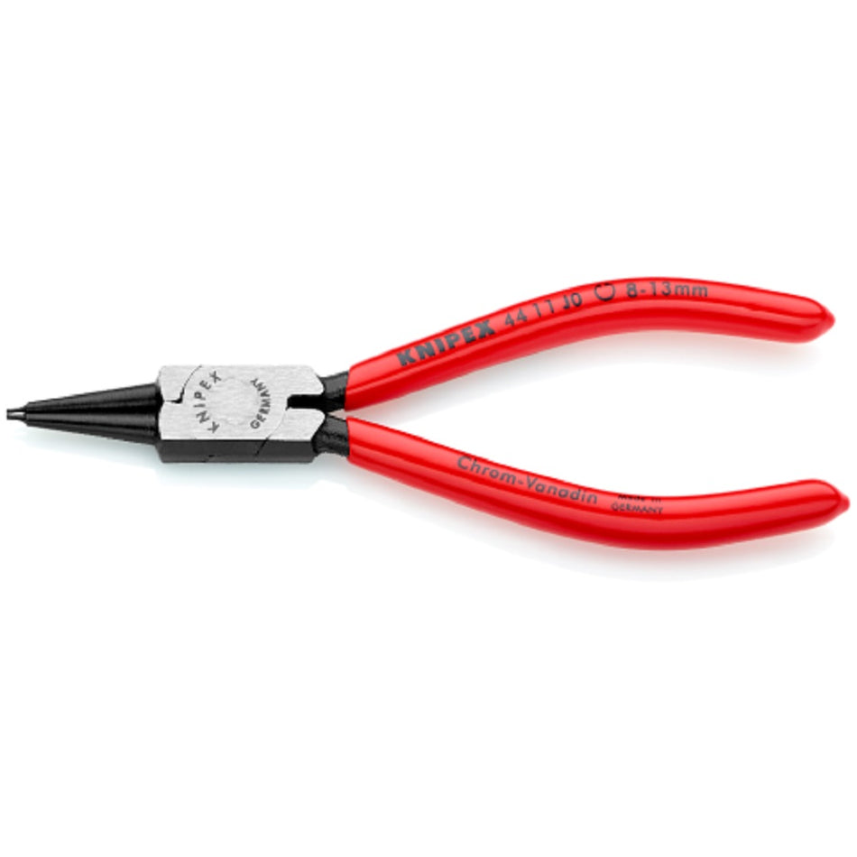 Knipex Circlip Pliers 4411J0.  Angled view with jaws closed.