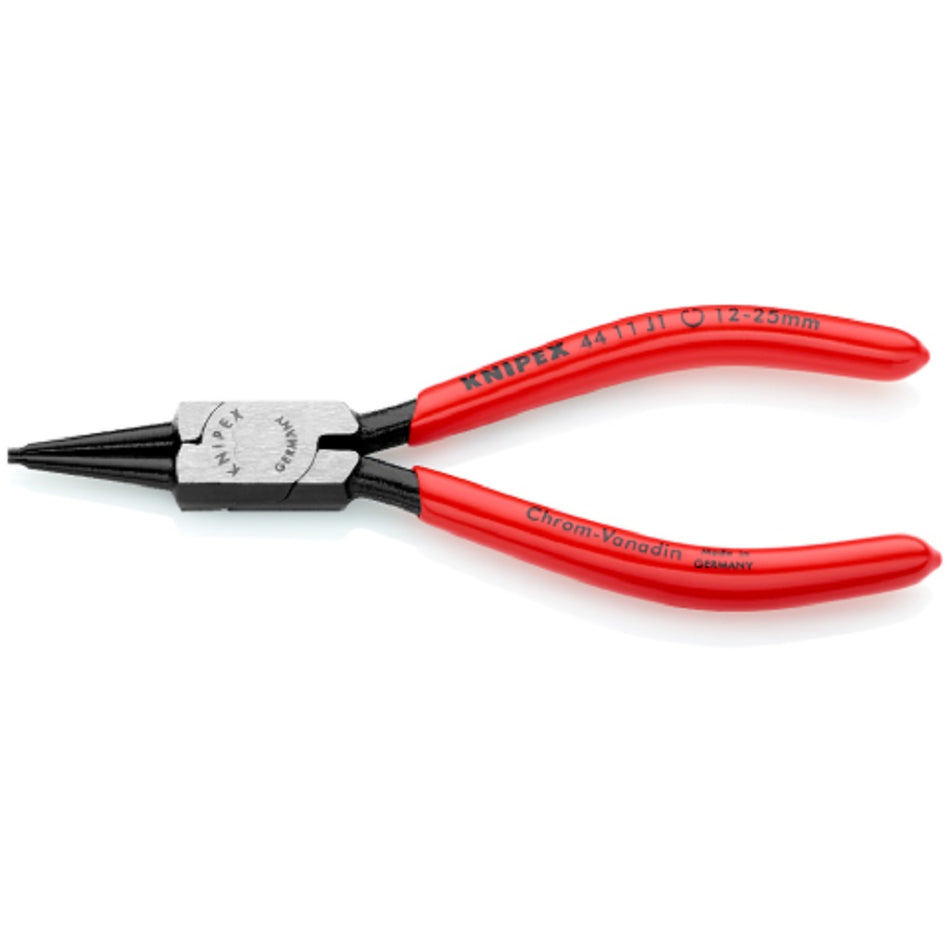 Knipex Circlip Pliers 4411J1.  Angles view showing jaws closed. 