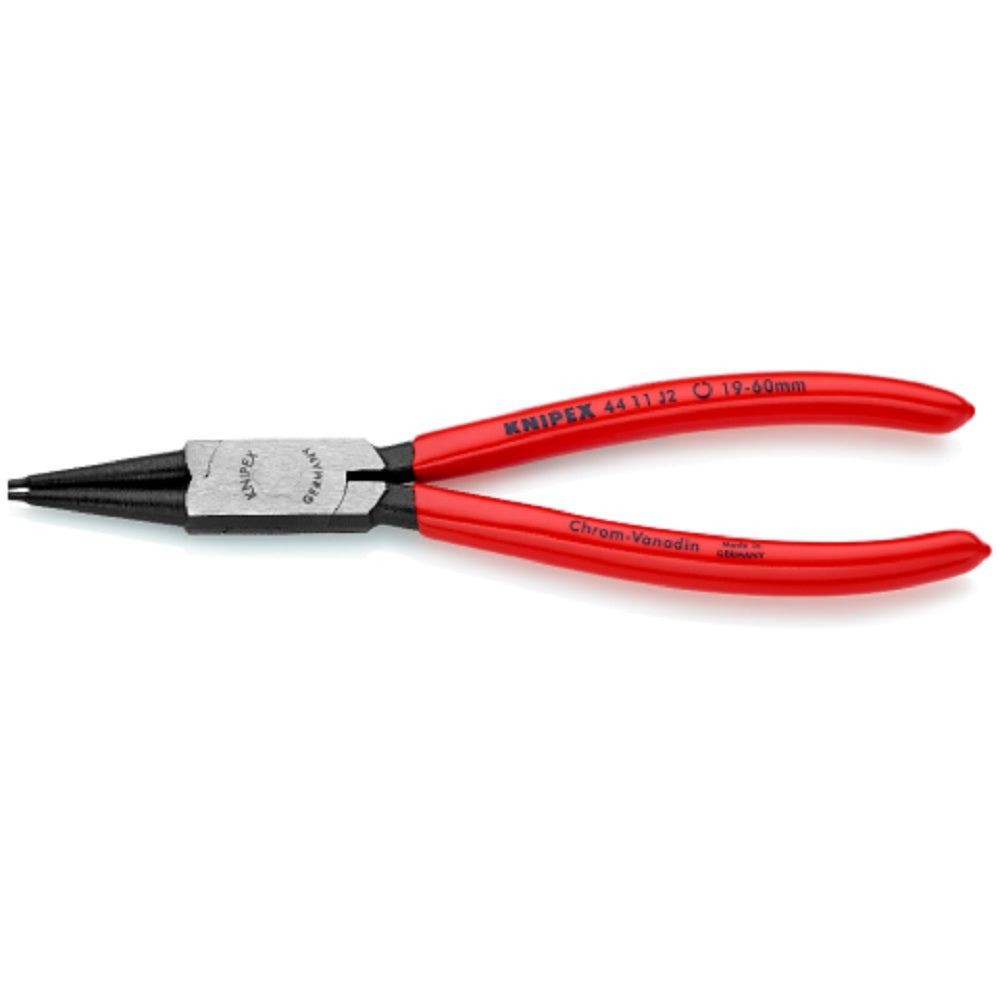 Knipex Circlip Pliers 4411J2.  Angled view showing jaws closed.