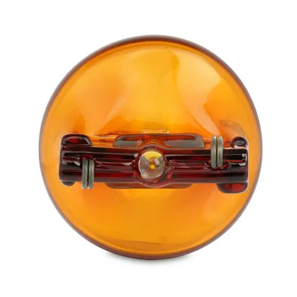 HELLA Wedge Base Bulb 12V 21W - Amber top view