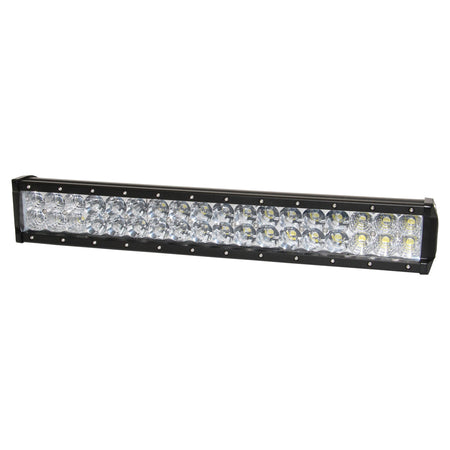 LED Light Bar 108W Straight 498mm - E-Mark-NIC-LB108S. Front view of LED light bar with black surround.