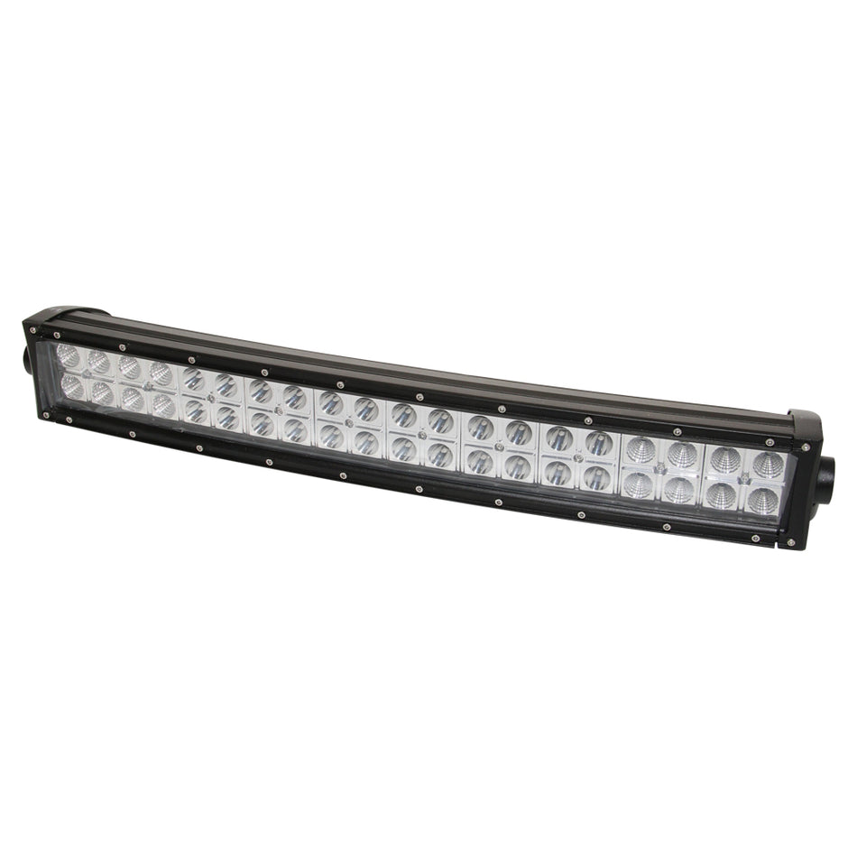 LED Light Bar 120W Curved 540mm-NIC-LB120C. Front view of LED light bar with black surround.