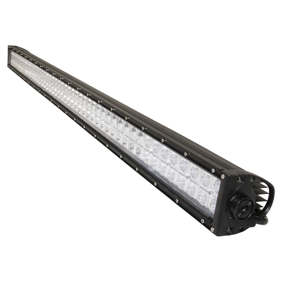 LED Light Bar 288W Straight 1257mm-NIC-LB288S. Side view of LED light bar with black surround.