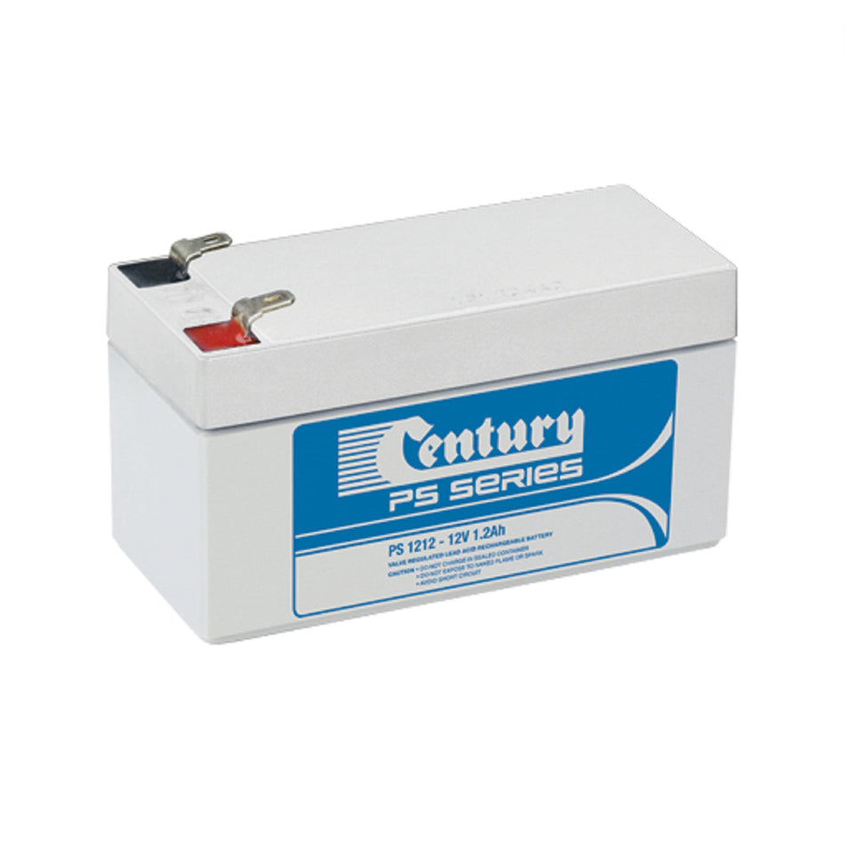 Century Battery: Cycle/Standby VRLA 12v 1.2AH - PS1212