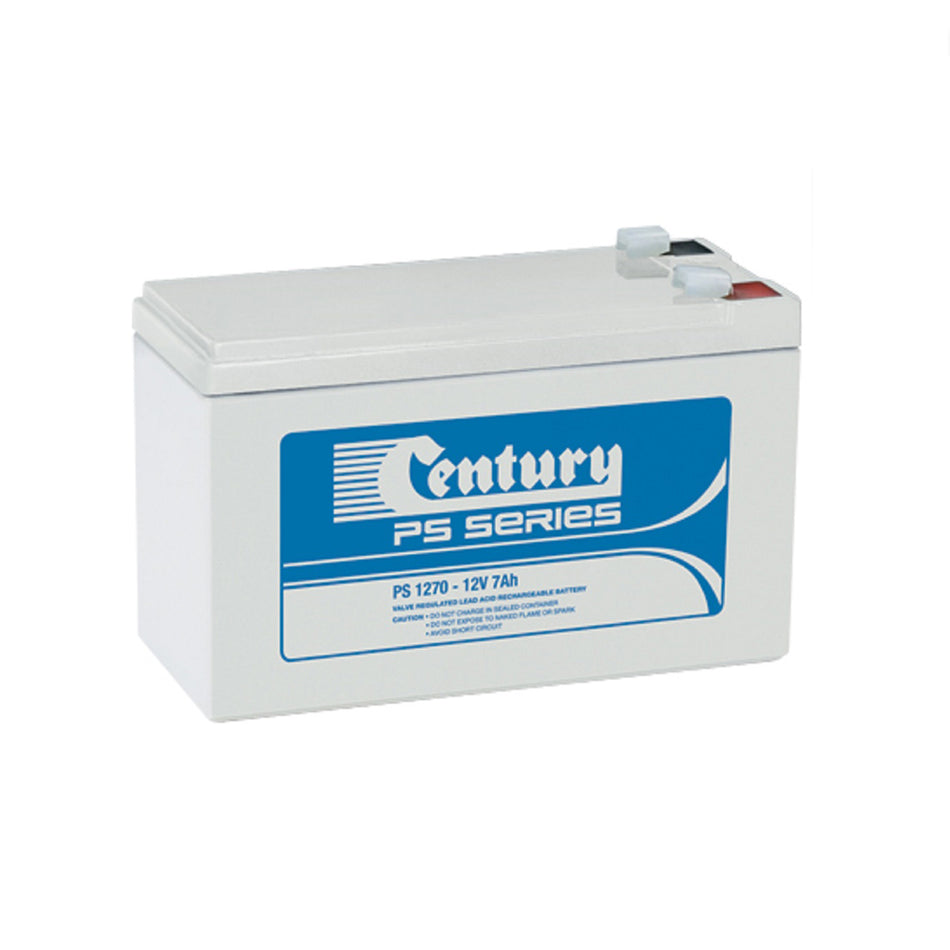 Century Battery: Cycle/Standby VRLA 12V 7.0 AH - PS1270S