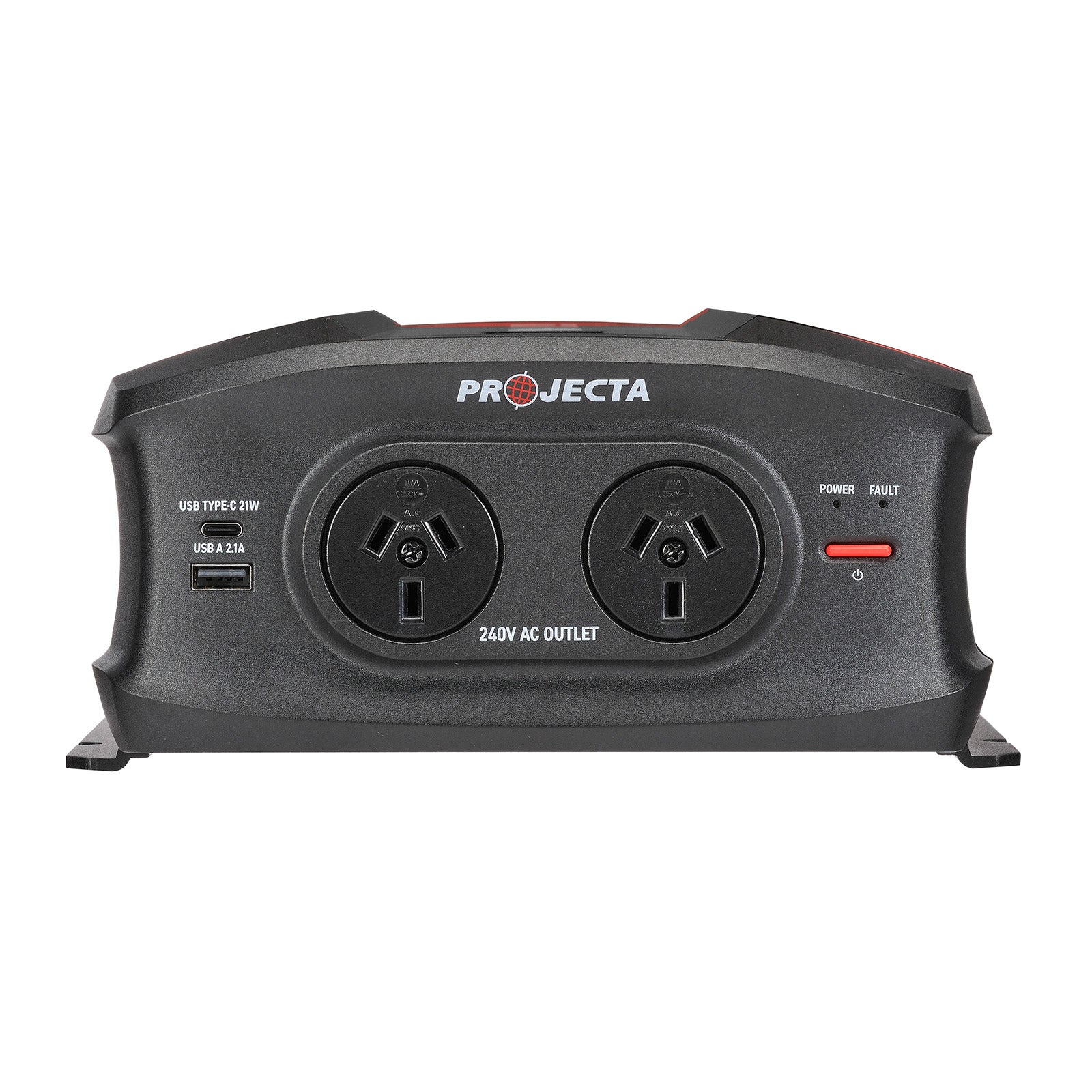 Projecta 12V 1100W Pro-Wave Inverter Pure Sine Wave outlet view